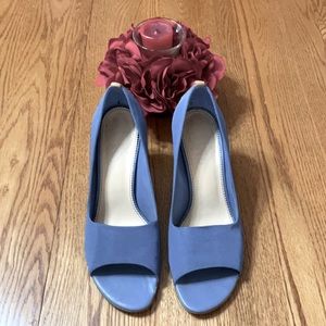 Franco Sarto cloth periwinkle blue pumps Size 8M